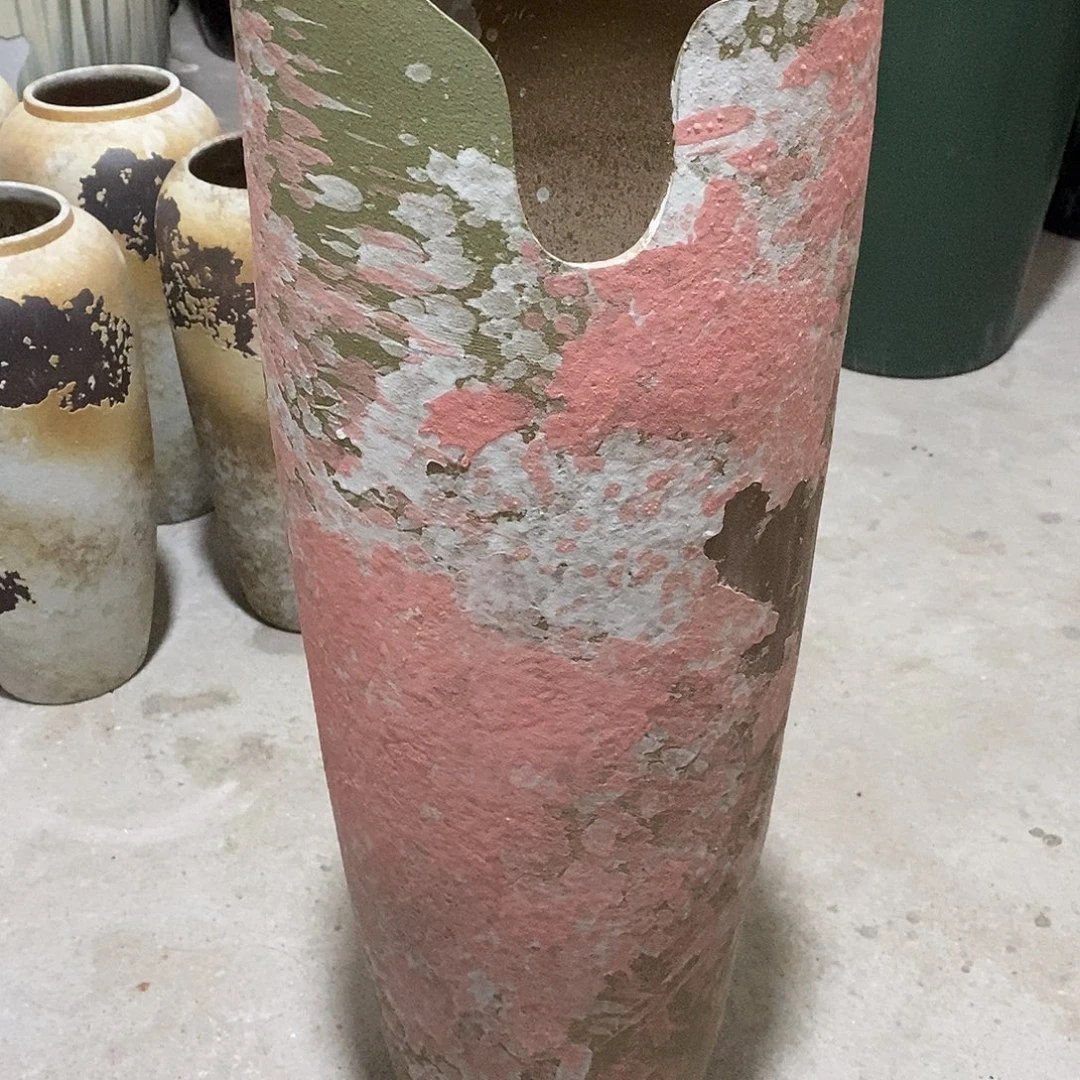 瑕疵处理高61厘米口17厘米不退换