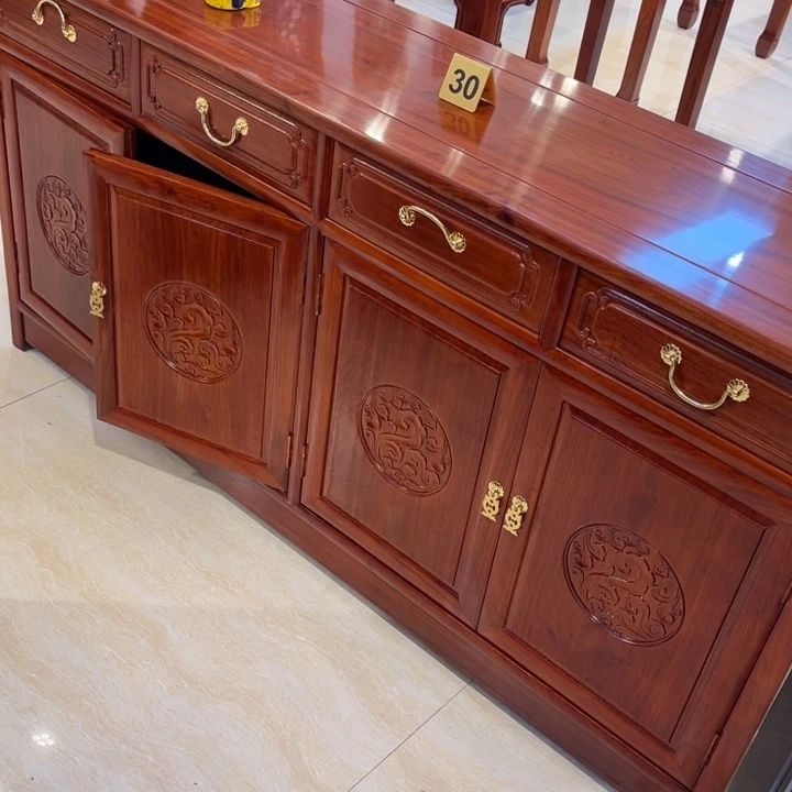 花梨木类柜类家具杰*@刺猬紫檀198长餐边柜