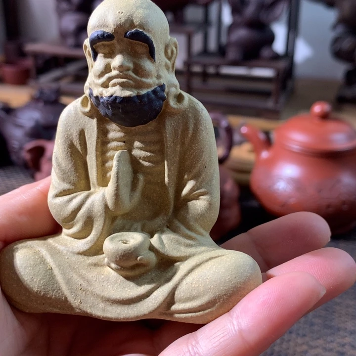 茶杯紫砂达摩111111111111