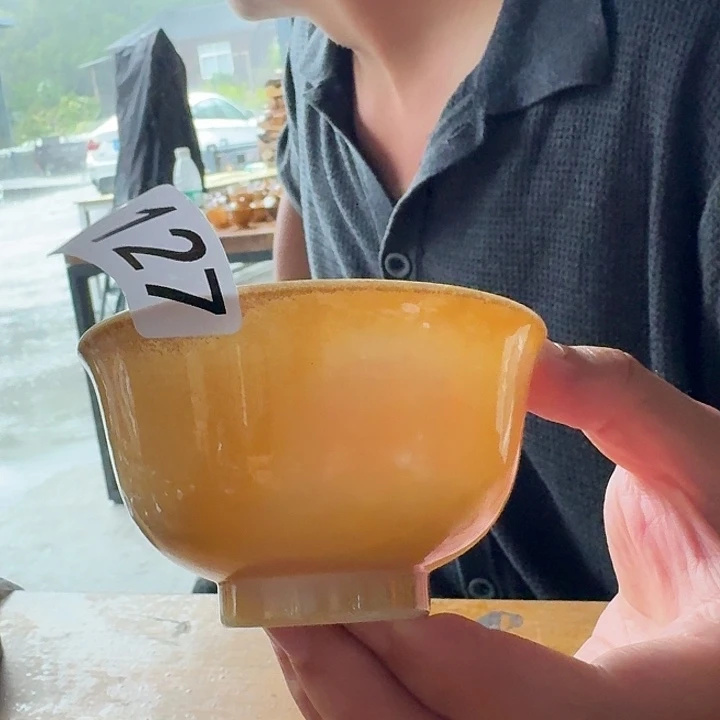 厚山柴烧品茗杯80ml