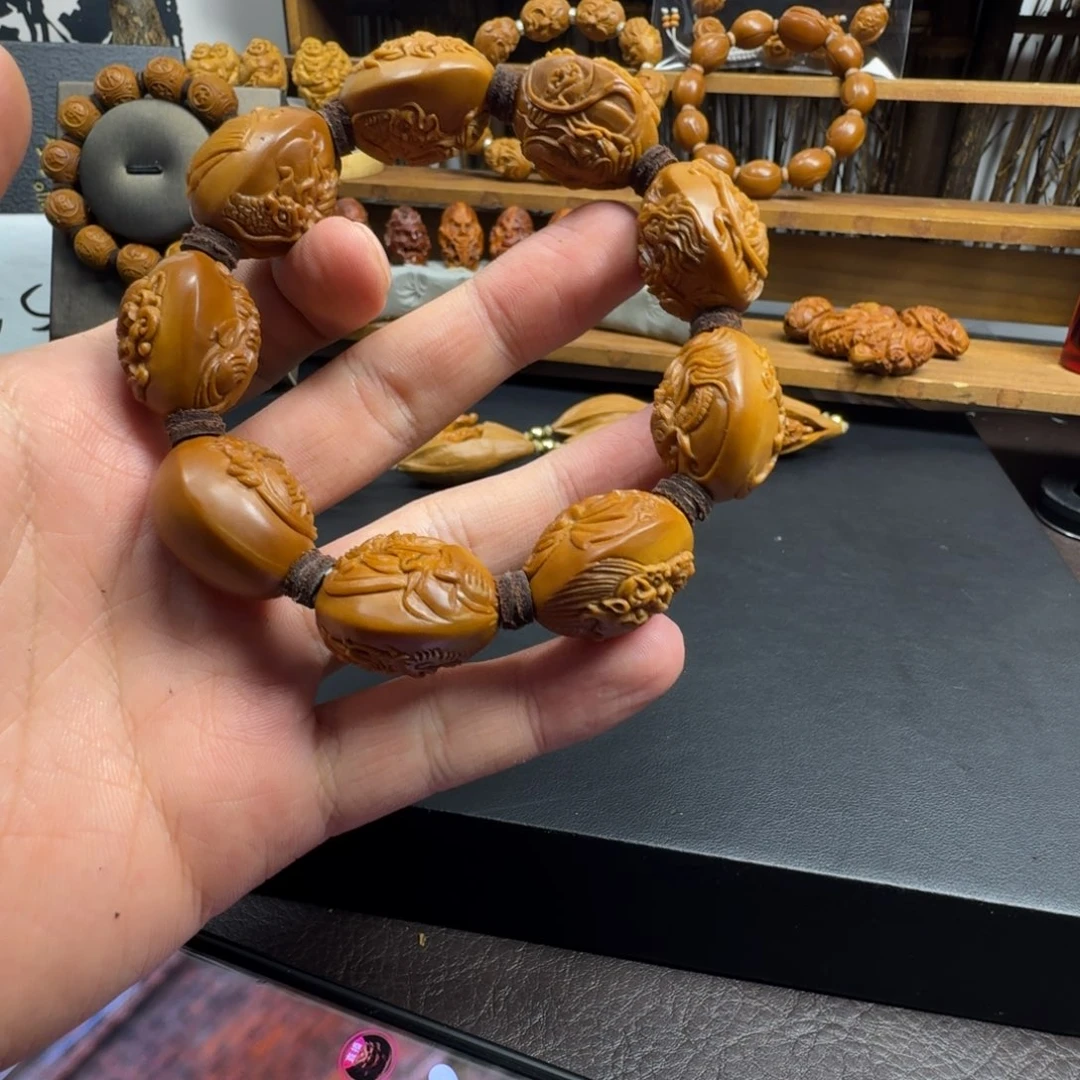 橄榄核手串/手链关公