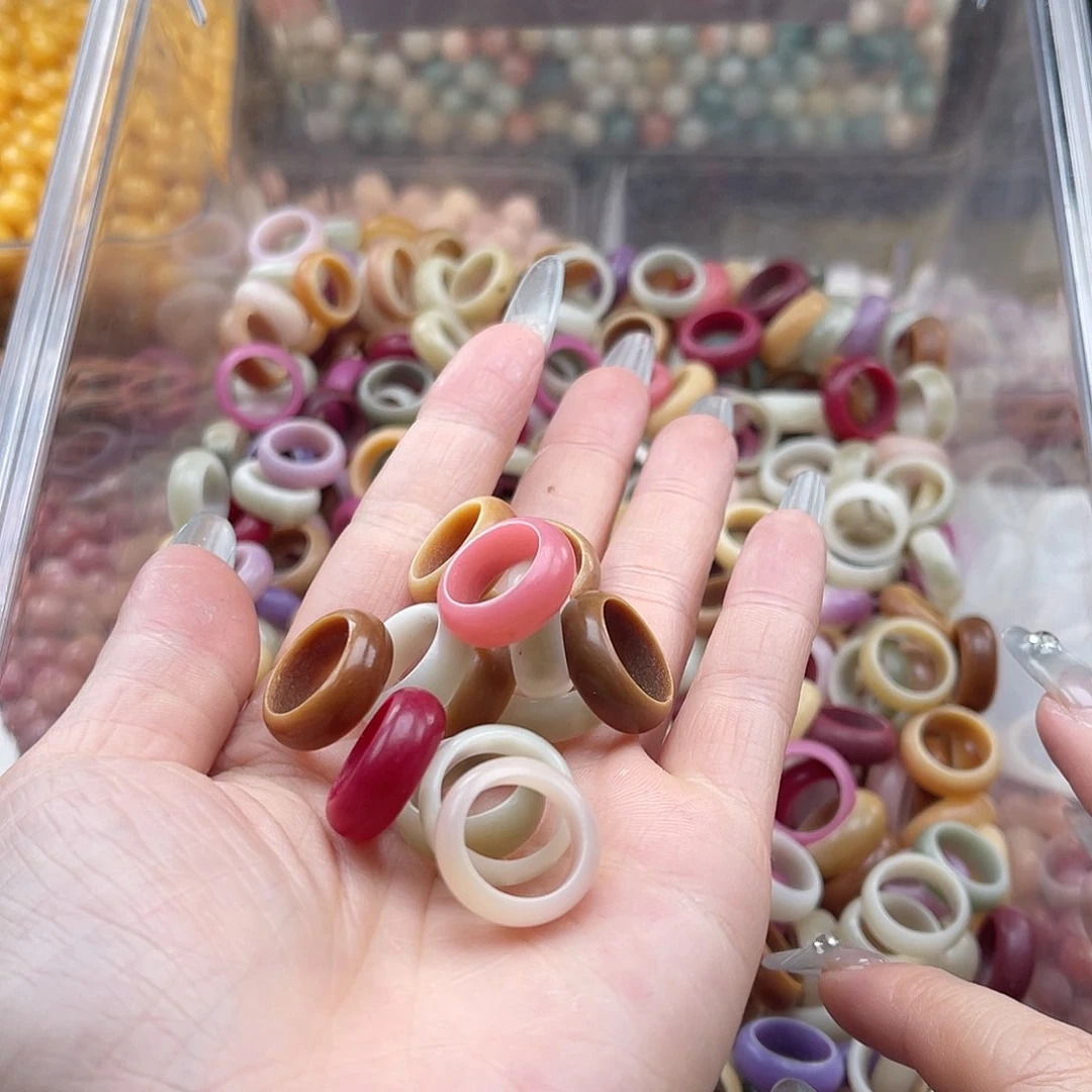 白玉菩提吊坠z微瑕10-12内径/10颗