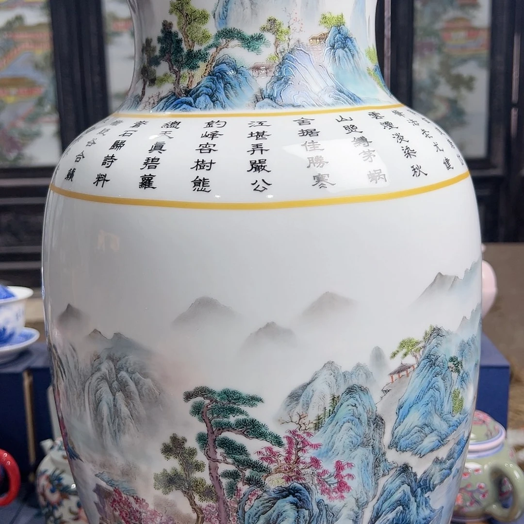 陶摆件景德镇陶瓷瓶