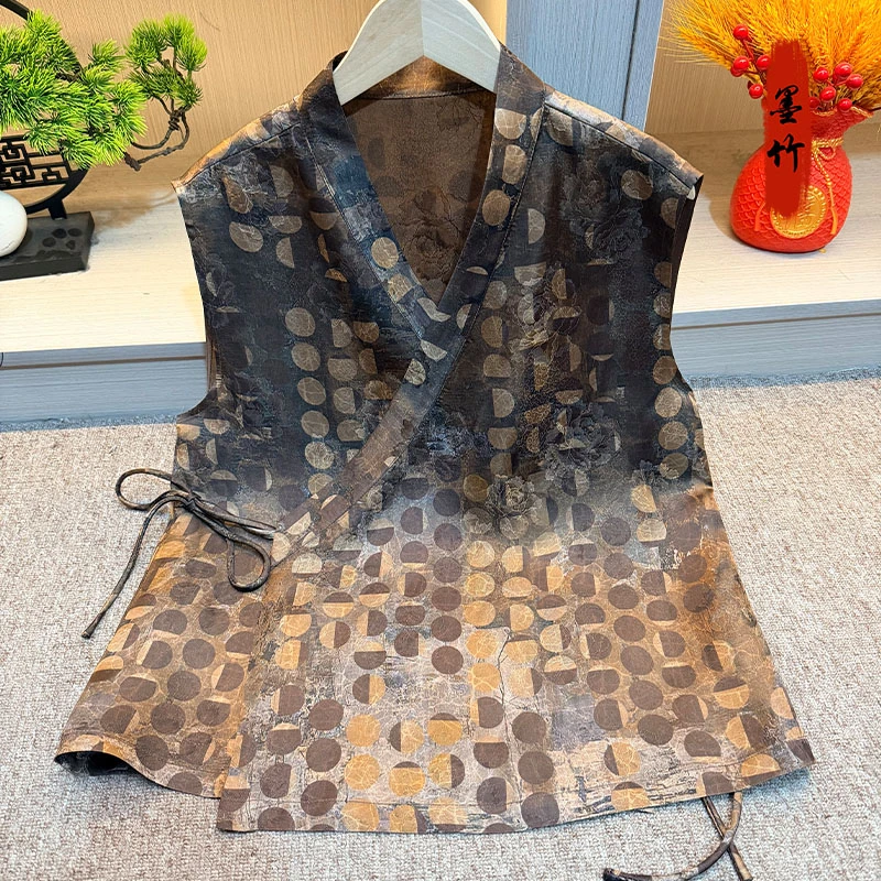 【71126】新中式中国风国潮时尚气质设计师版女装高级感气质上衣