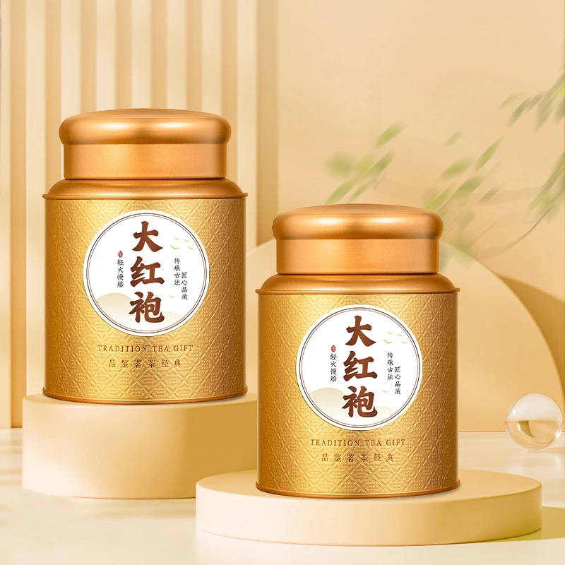 武夷山岩茶大红袍茶叶果香 花香型 罐装大红袍茶叶