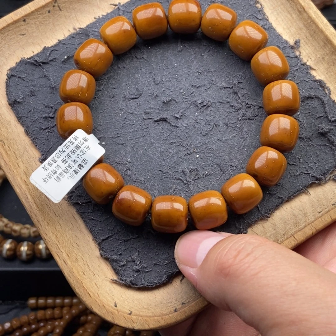 手串紫金鼠12.6mm天花板纯手工黄金甲