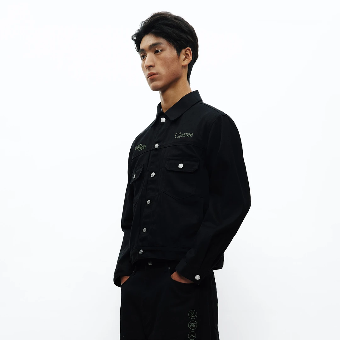 【CLOTTEE联名】WHOOSIS 工装外套休闲日常潮流男女秋冬夹克宽松