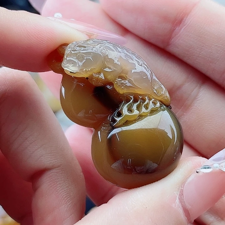 未镶嵌玛瑙手饰吊坠