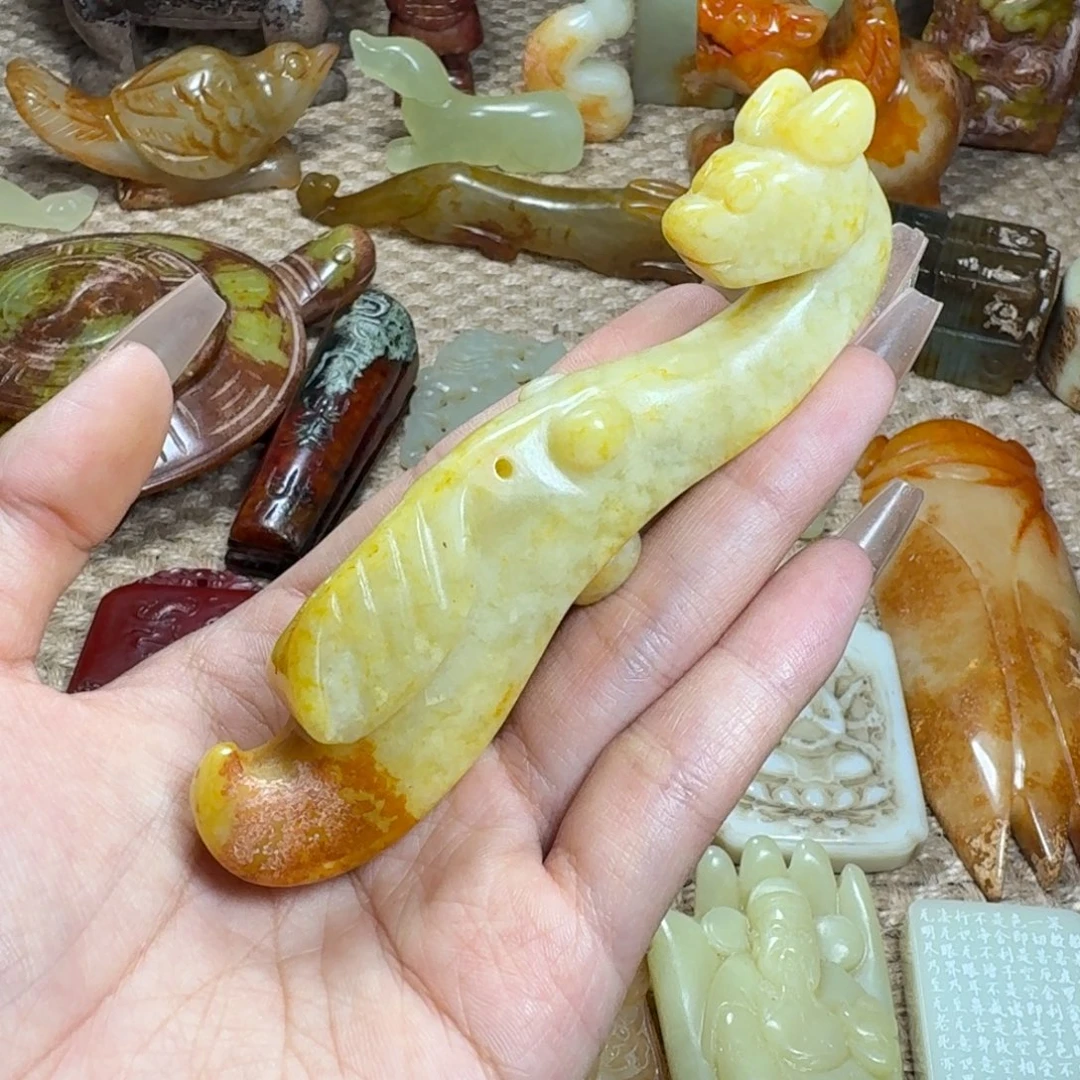 白玉菩提吊坠挂件