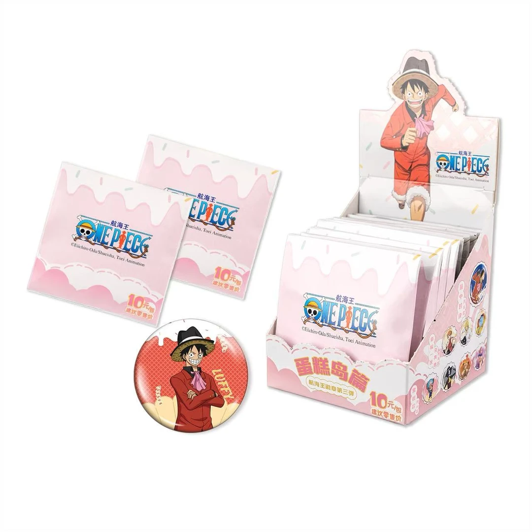 【拍一拆二】卡宝航海王蛋糕岛篇第三弹吧唧徽章（代拆）