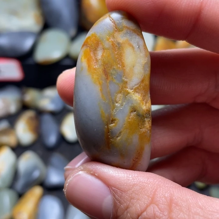 和田玉未镶嵌挂件93