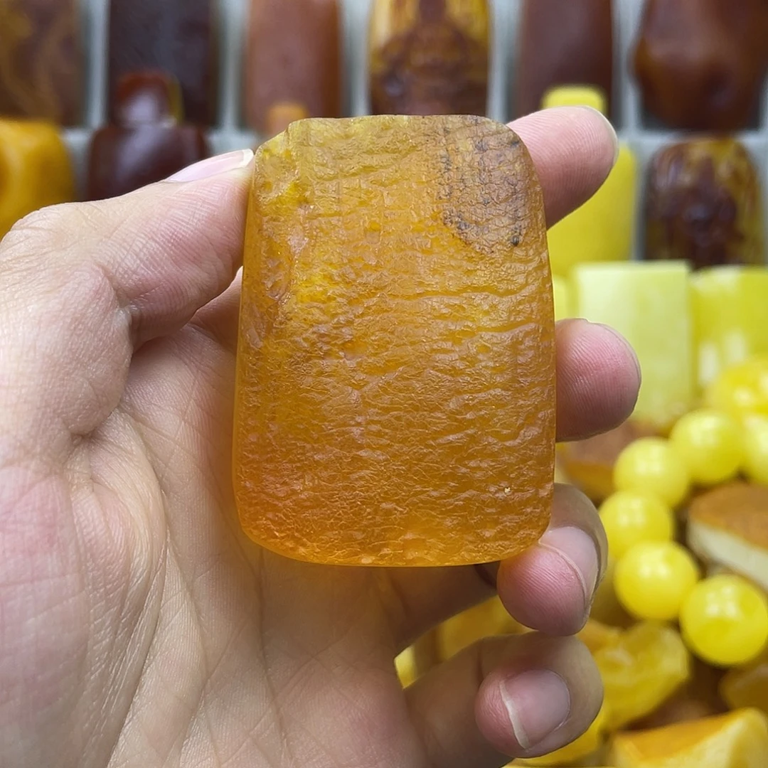 定制蜜蜡未镶嵌俄料蜜糖