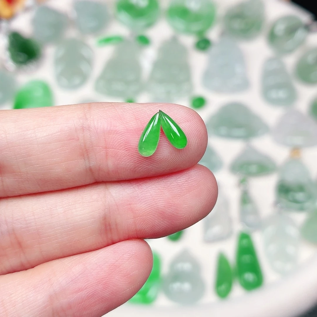 翡翠裸石缅甸天然A货翡翠