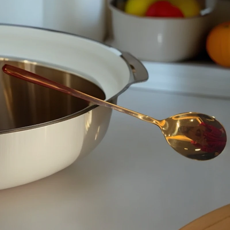 【补贴】316不锈钢钛金勺