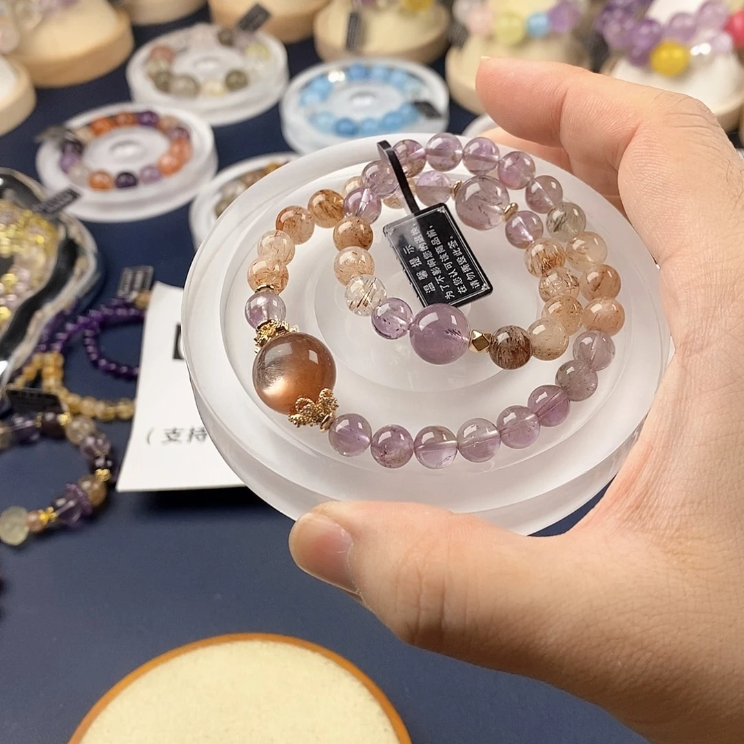 银S925镶嵌手链水晶