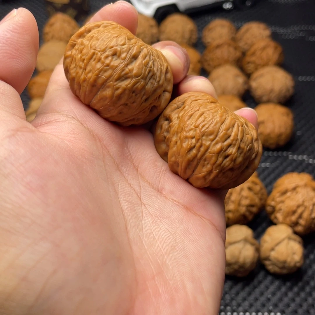 把件文玩核桃铁锤40➕微动打底精对满肉