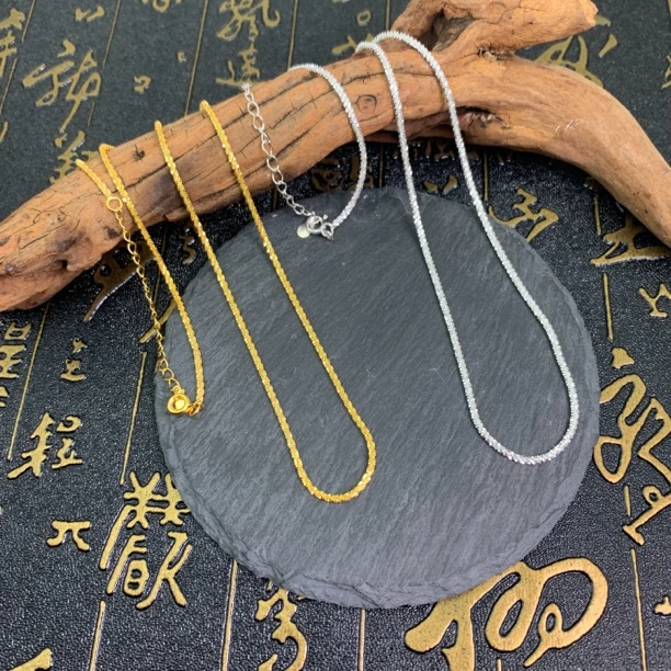 925银银制品 S925银项链-多规格可选发一-241221043