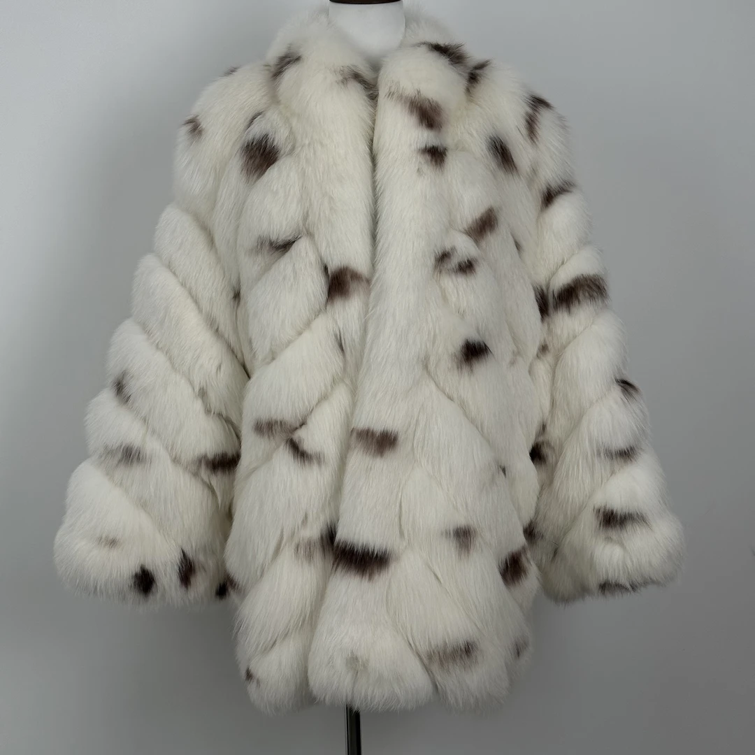 DAYUAN皮草轻奢狐狸毛外套