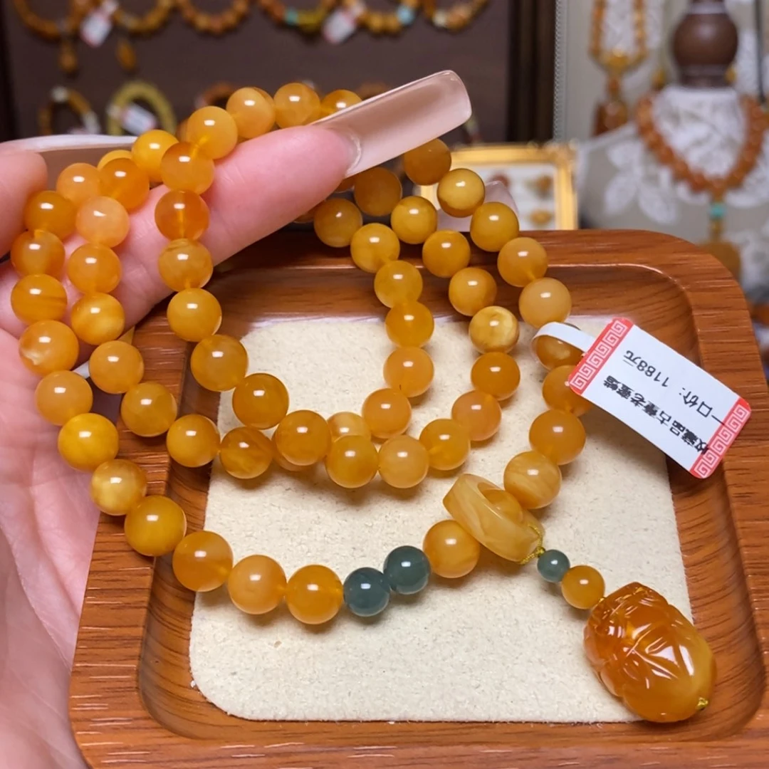 【闪购商品】手链蜜蜡未镶嵌手串