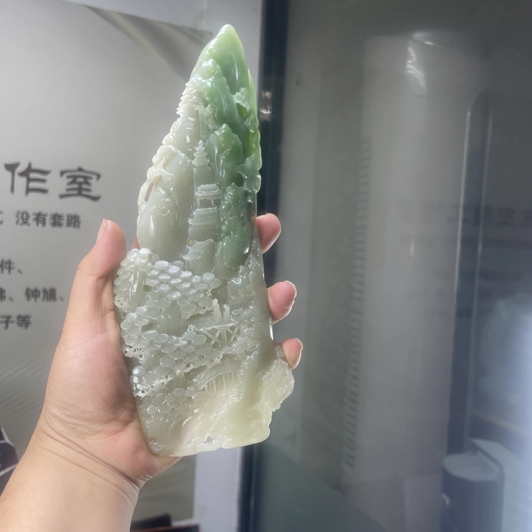 和田玉摆件 和田玉