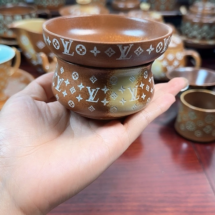 잔****琉璃手工艺品龙泉手工艺品茶漏