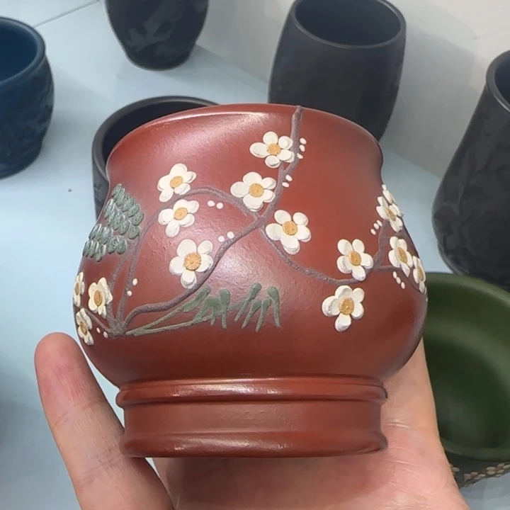 茶杯紫砂全手工紫砂