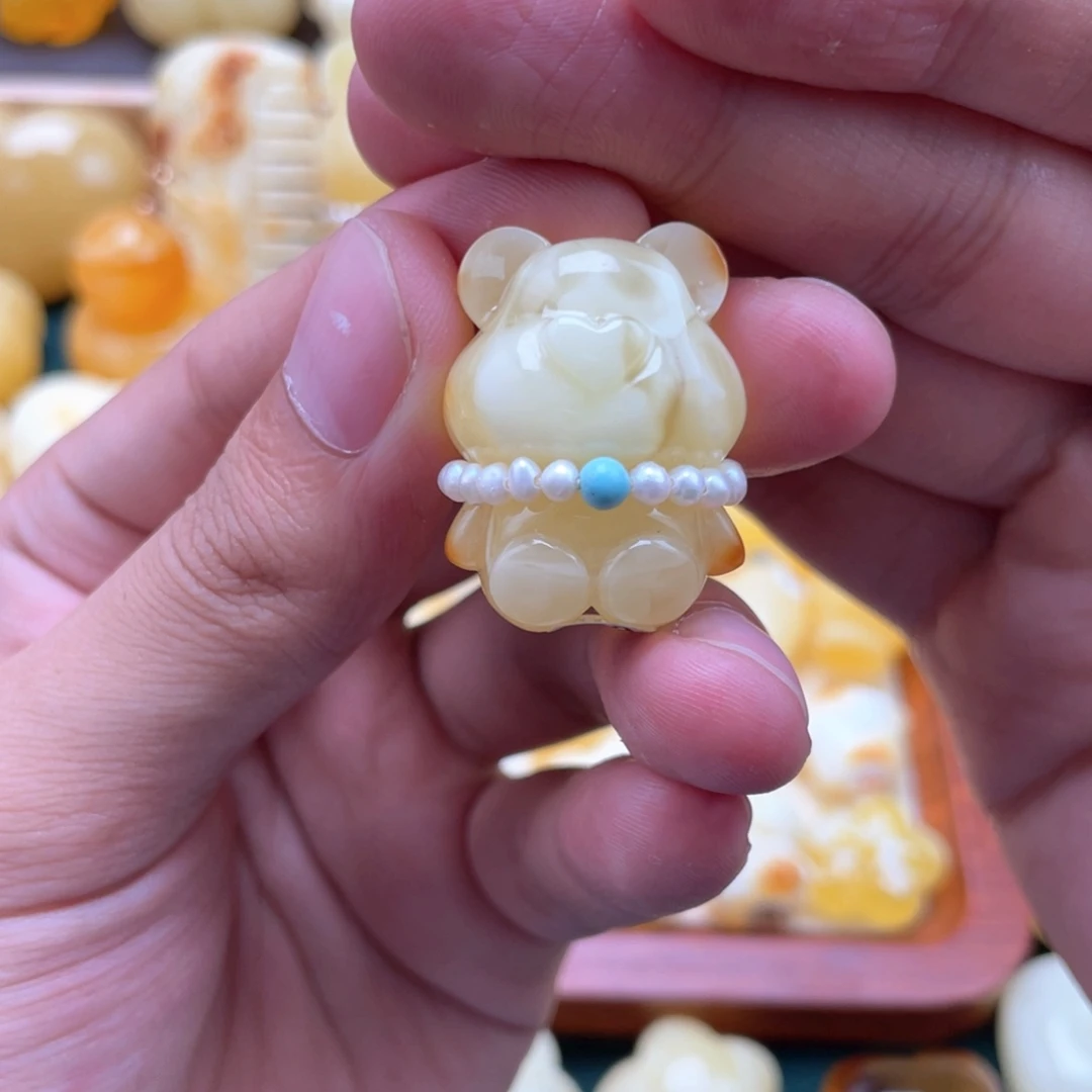 琥珀未镶嵌裸石蜜蜡