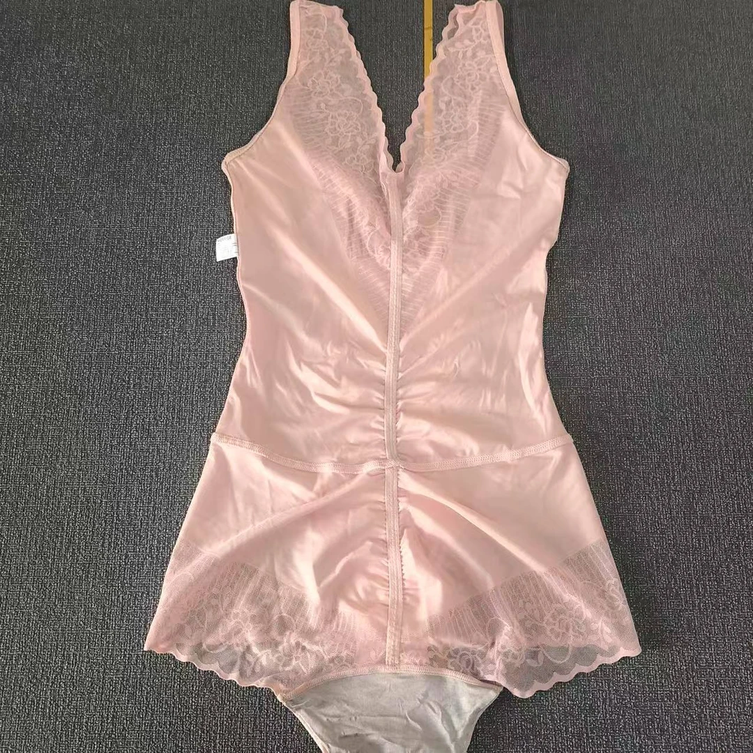 连体三角塑身收腹束腰瘦身紧身燃脂产后美体透气内衣塑形薄款