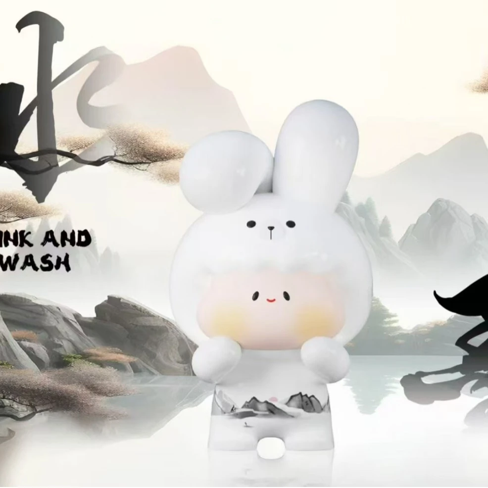 【拆盒】折耳兔的时间旅行系列盲盒潮玩手办
