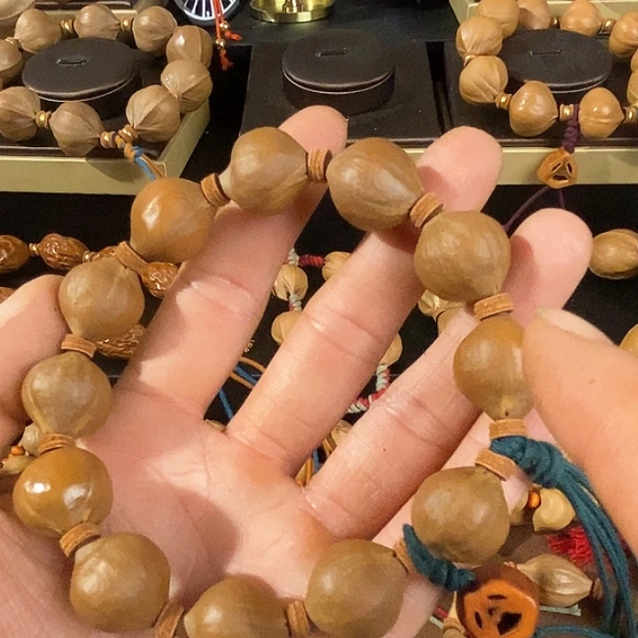 橄榄核手串/手链蜜桃