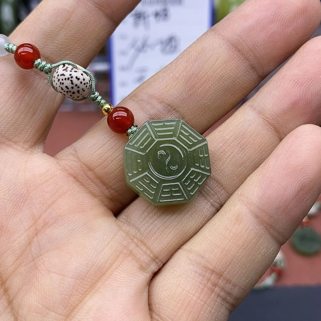 吊坠(不含链)未镶嵌和田玉卡19拍一发一