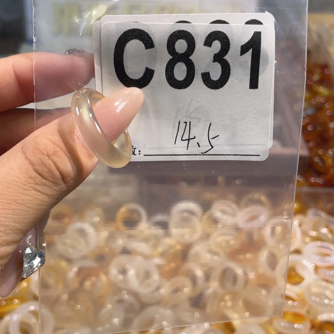 未镶嵌戒指玛瑙/玉髓831