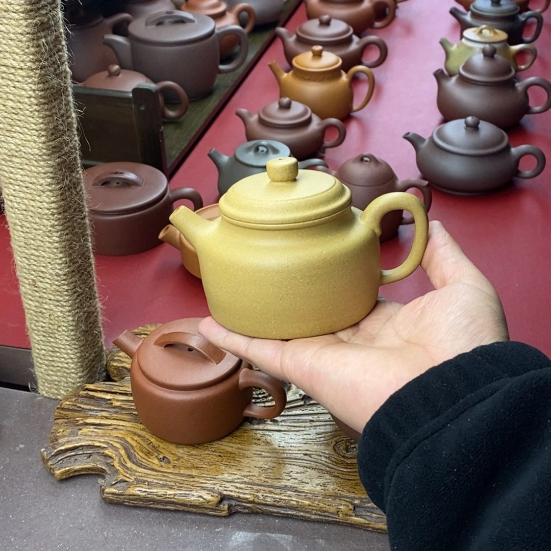 茶壶紫砂紫砂德中微瑕