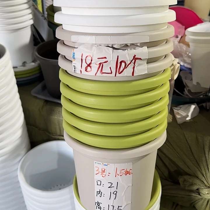 四季3#口径21灰白10个无托