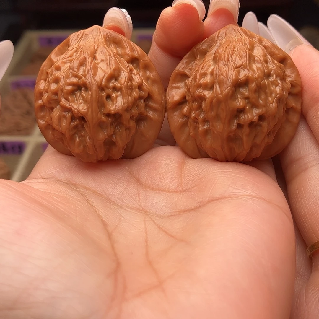 把件文玩核桃七步沟36