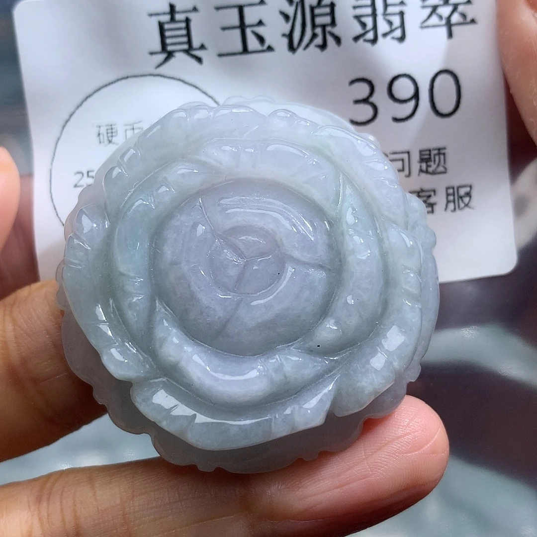 翡翠未镶嵌颈饰390