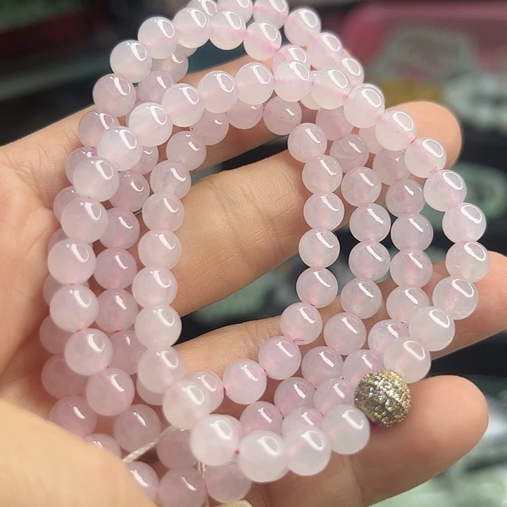 翡翠未镶嵌颈饰翡翠未镶嵌项链卡7+粉丝长珠链（新店开张）