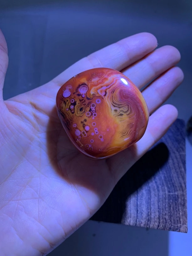 蚕丝玛瑙原石吊坠挂件2146尺寸45/40/25mm