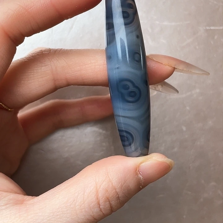 玛瑙/玉髓颈饰未镶嵌紫**来