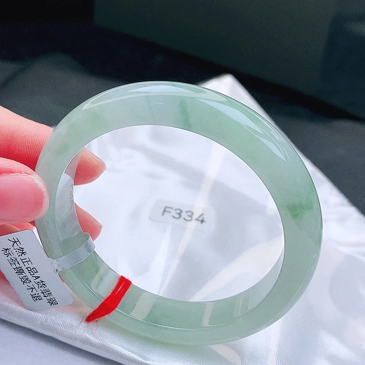 翡翠未镶嵌手镯缅甸天然a货翡翠手镯