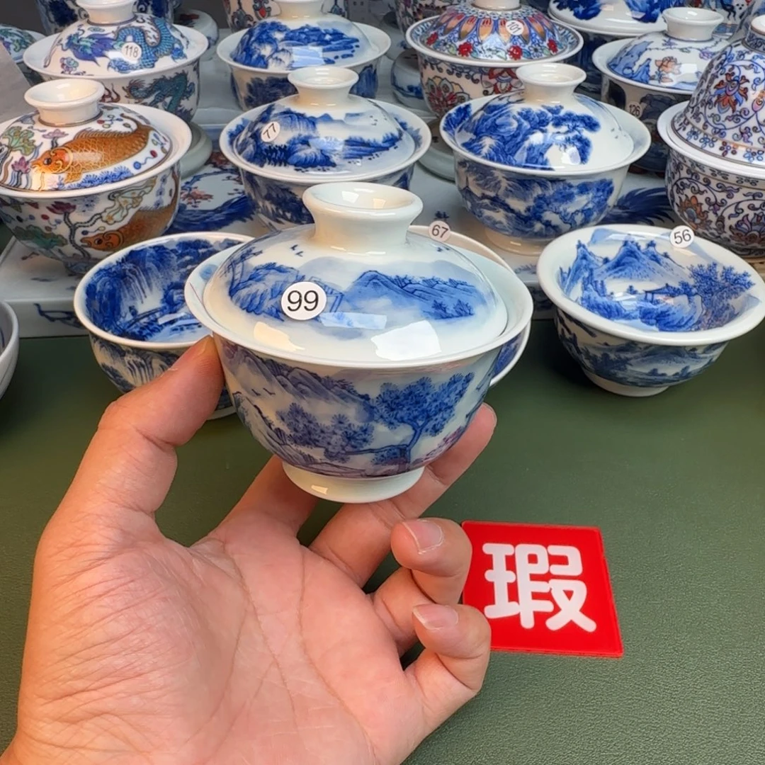 纯手工纯手绘茶具99