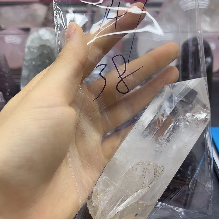 灵***术紫晶珠宝半成品未镶嵌147