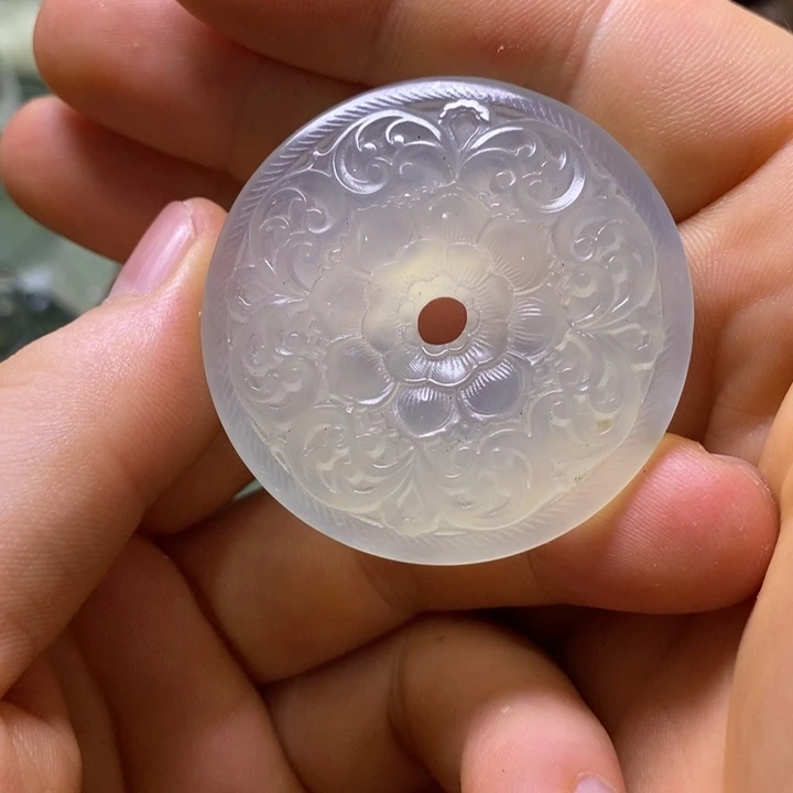 岫玉未镶嵌岫玉颈饰