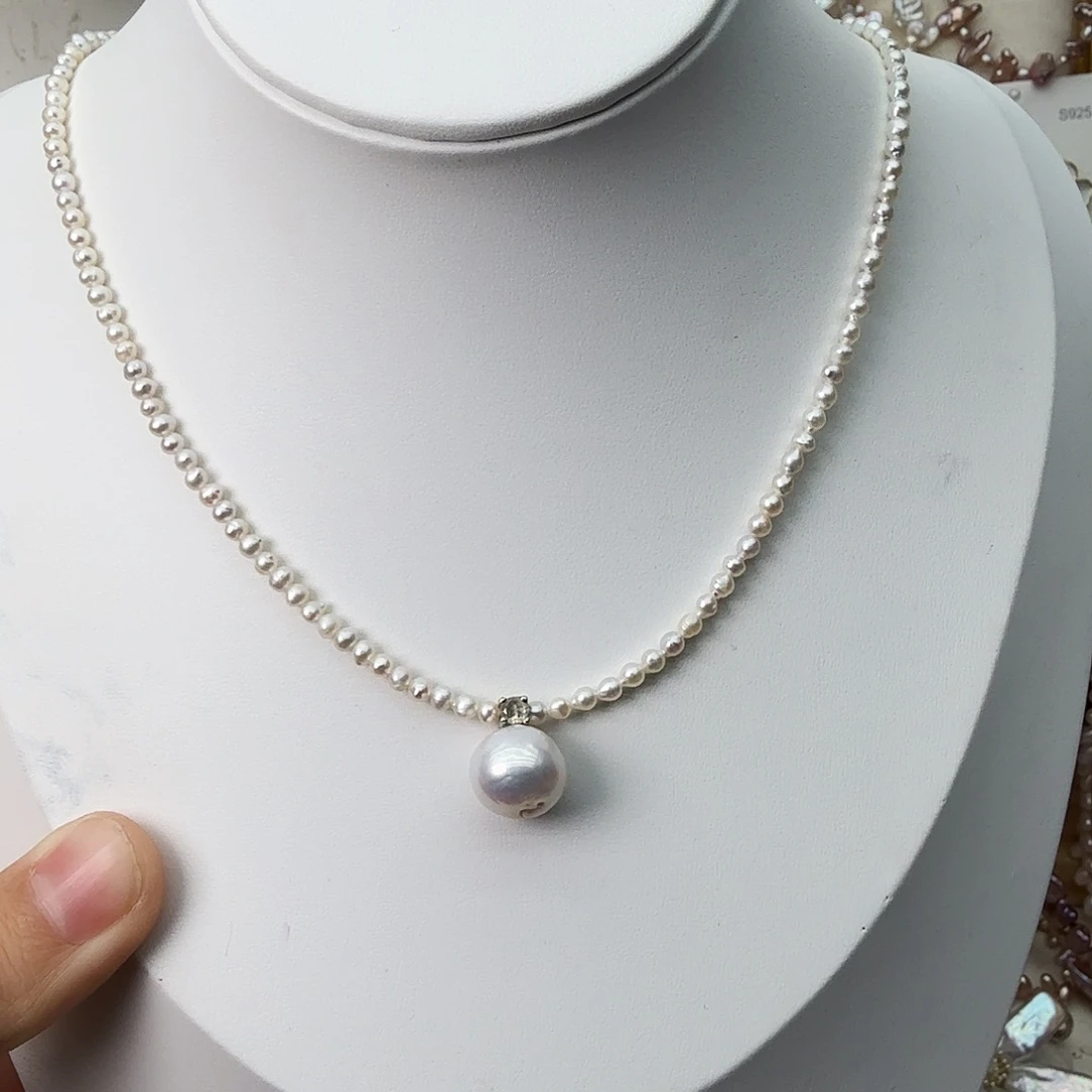 颈饰未镶嵌淡水珍珠