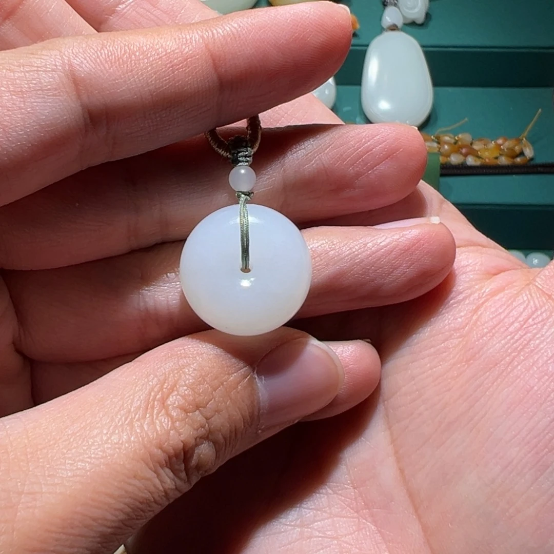 和田玉玉牌未镶嵌Y**g