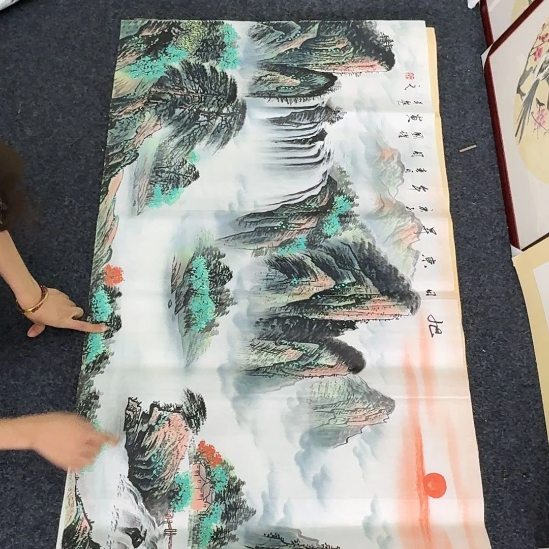 纯手绘的好看作品