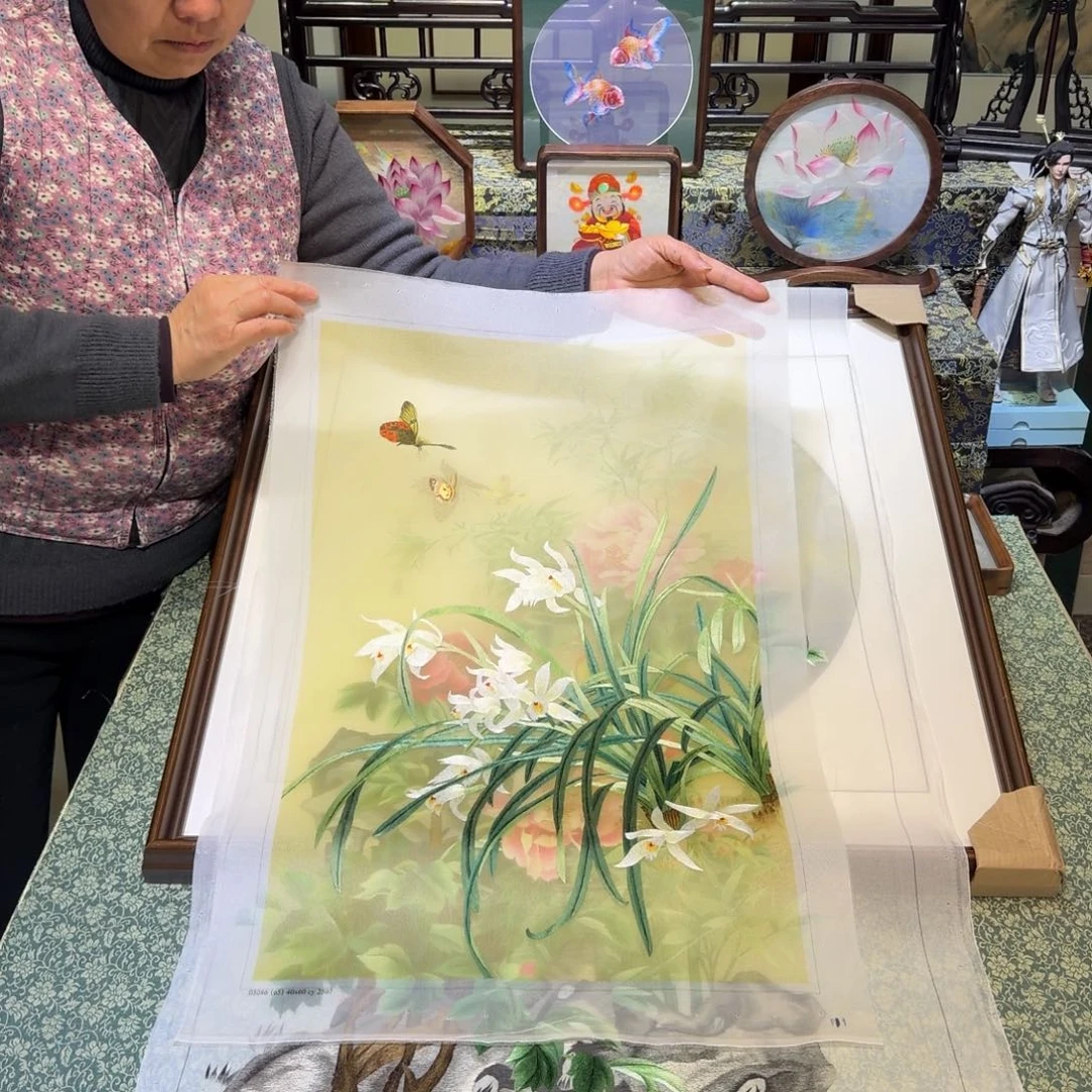 刺绣手工苏绣工艺