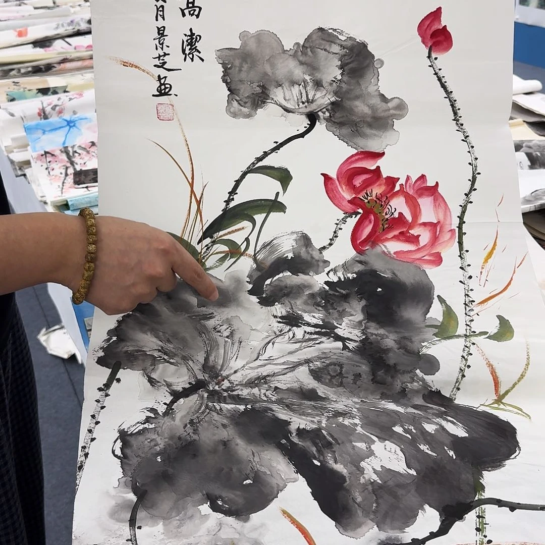 国画纯手绘作品欣赏