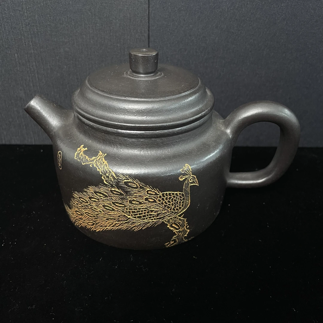 宜兴手工紫砂陶 茶壶GS3449-24