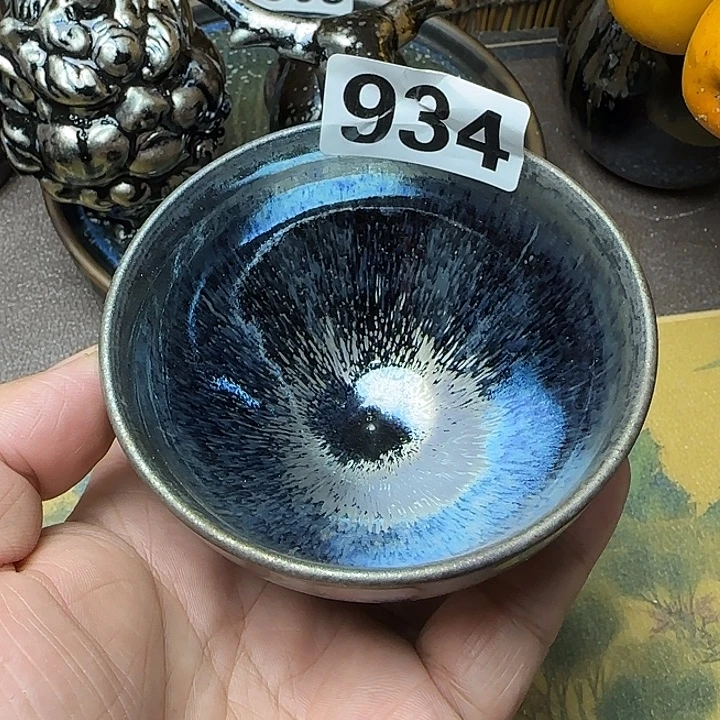 茶盏建盏杯主人杯龙窑柴烧